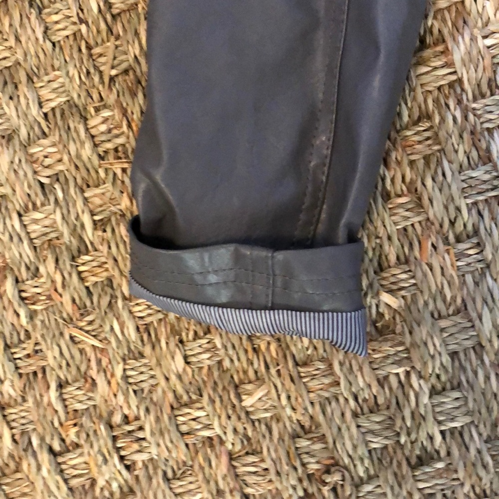 Gray Leather Jacket - image 4